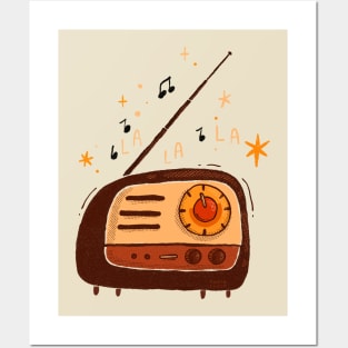 La La La Radio Posters and Art